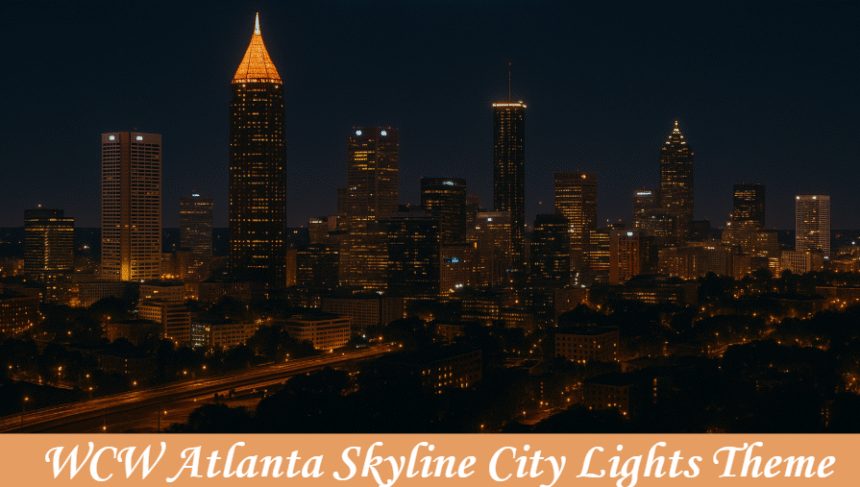 WCW Atlanta Skyline City Lights Theme