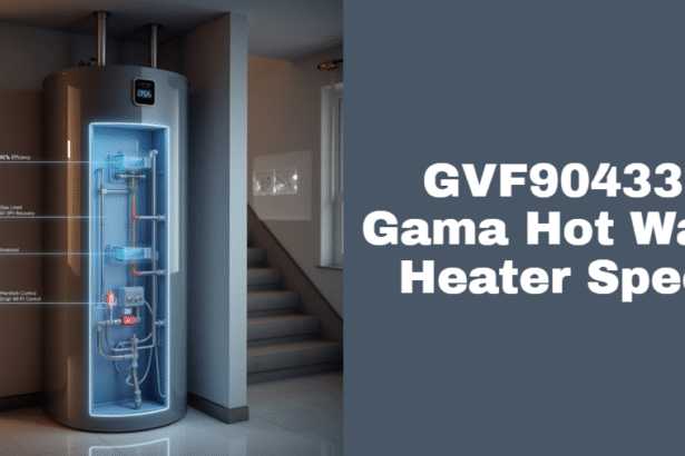 GVF90433S Gama Hot Water Heater Specs