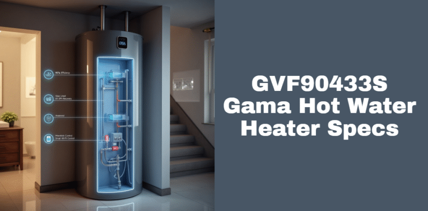 GVF90433S Gama Hot Water Heater Specs