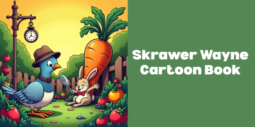 Skrawer Wayne Cartoon Book
