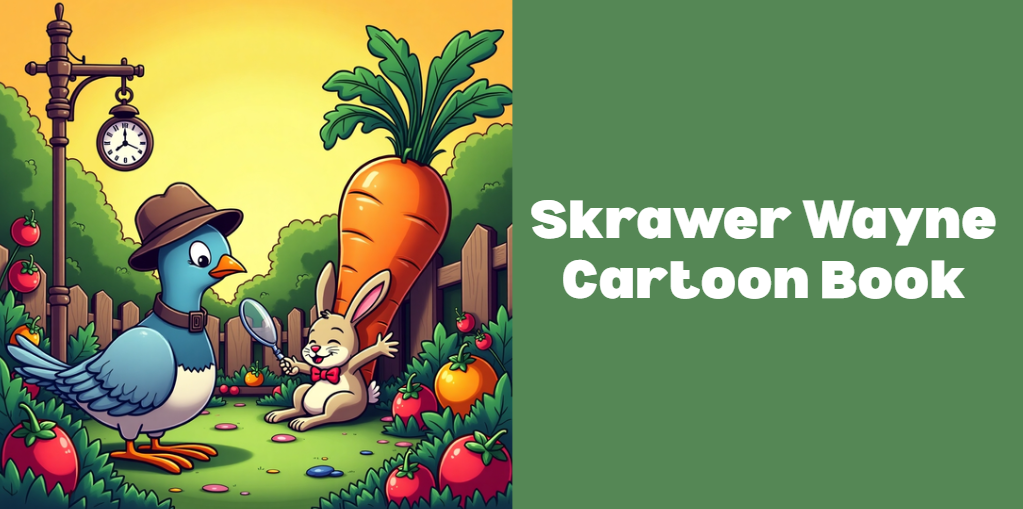 Skrawer Wayne Cartoon Book